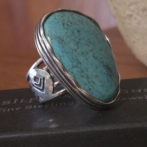 Silpada Sterling Silver & Turquoise Ring
